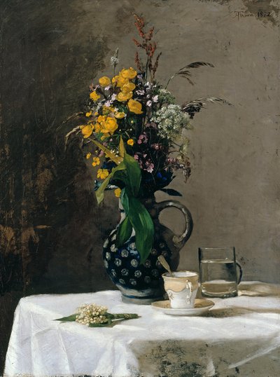 Bouquet of Wildflowers by Hans Thoma