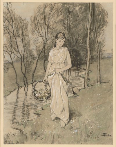 Flora by Hans Thoma