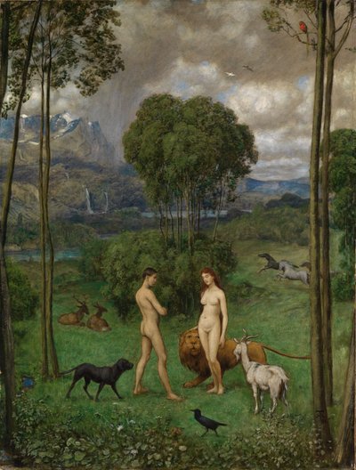 In Paradise by Hans Thoma