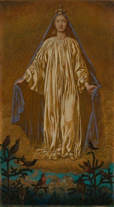 Mary as Queen of Heaven by Hans Thoma