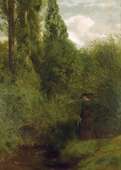 Marsh on the Rhine by Hans Thoma