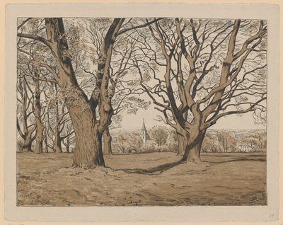 Landscape from the Vicinity of Obersursel by Hans Thoma