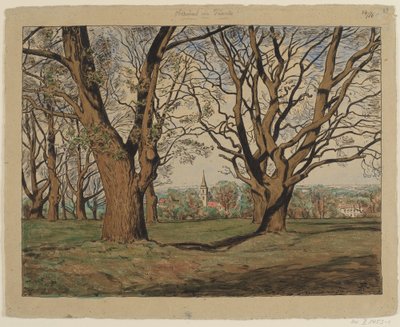 Taunus Landscape near Oberursel by Hans Thoma