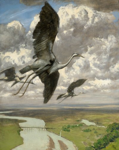 Wondrous Birds by Hans Thoma