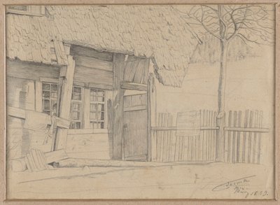 Farmstead in Bernau by Hans Thoma