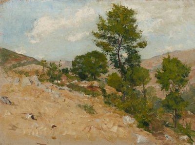Near Anticoli by Hans Tichy