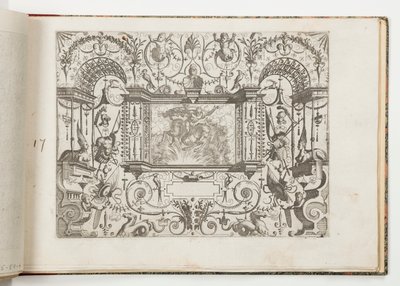 Plate 17, from Various Grotesques by Hans Vredeman de Vries