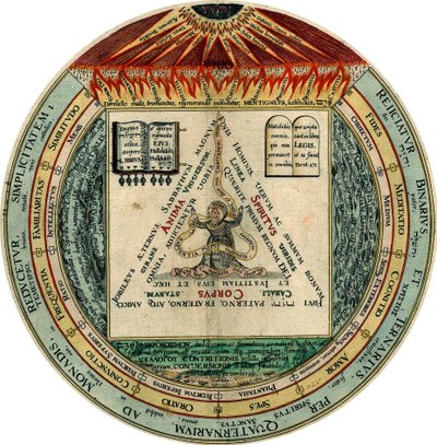 The Four, the Three, the Two, and the One by Hans Vredeman de Vries