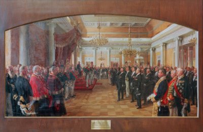 Homage of the Landtag by Hans W. Schmidt