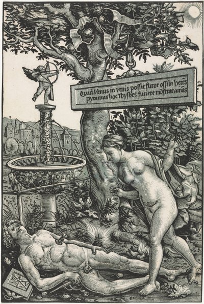 Pyramus and Thisbe by Hans Wechtlin