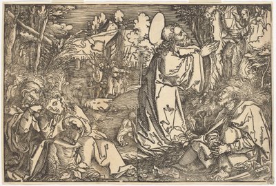 Christ on the Mount of Olives by Hans Weiditz, II