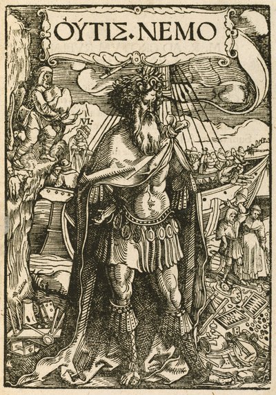 OUTIS NEMO by Hans Weiditz, II and Ulrich von Hutten