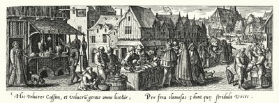 Fowl Market by Hans after Bol