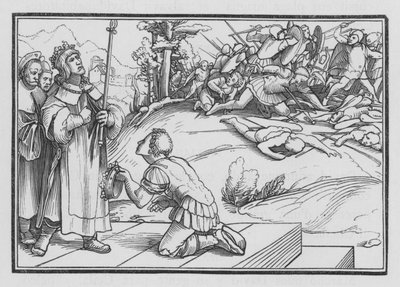 David Laments over Saul and Jonathan by Hans after Holbein the Younger