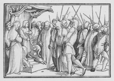 History of Susanna by Hans after Holbein the Younger