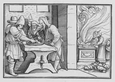 Josiah Causes a Solemn Passover to be Kept by Hans after Holbein the Younger