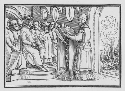 Josiah Destroys Idolatry by Hans after Holbein the Younger