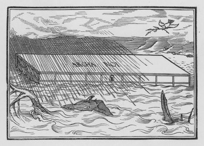 The Deluge, Genesis VII, 23 by Hans after Holbein the Younger