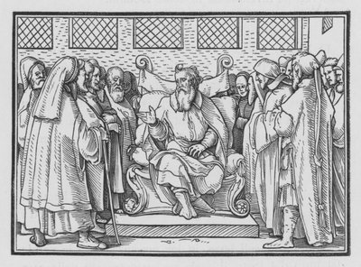The Genealogy from Adam Recited by Hans after Holbein the Younger