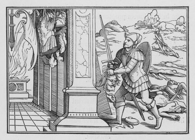 The Overthrow and Death of Saul by Hans after Holbein the Younger