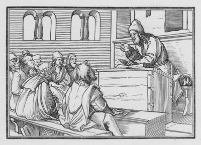 The Prophecy of Amos by Hans after Holbein the Younger
