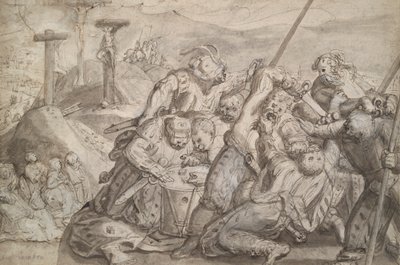 Soldiers Gambling for the Robe of Christ by Hans von Aachen