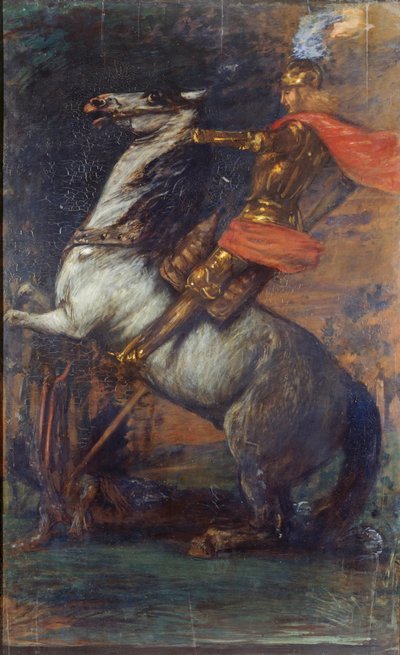 Saint George by Hans von Marées