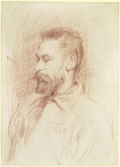 Portrait of Peter Bruckmann by Hans von Marées