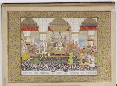 Album of Mughal Dynastic Genealogy by Haqim Ahasan Ullah Khan