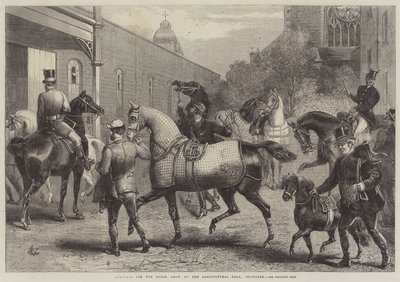 Arrivals for the Horse Show at the Agricultural Hall, Islington by Harden Sidney Melville