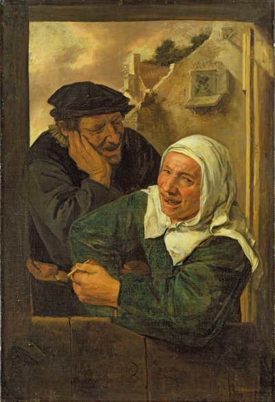 Old Couple by Harmen Hals