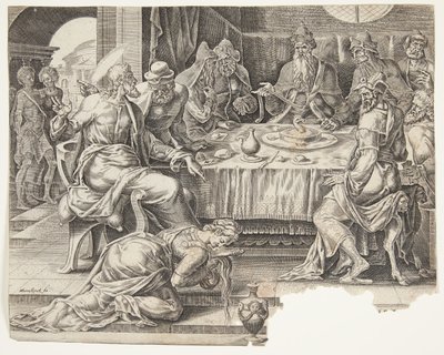 Blessed are They Who Do Hunger and Thirst After Righteousness. The Presentation in the Temple by Harmen Jansz. Muller