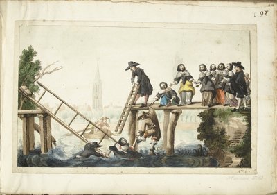 The Broken Bridge by Harmen ter Borch