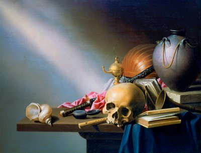 An Allegory of the Vanities of Human Life, c1640 by Harmen van Steenwyck