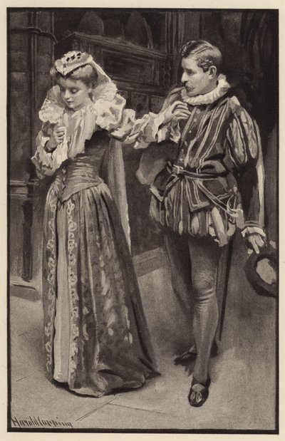 By this hand, Claudio shall render me a dear account! by Harold Copping