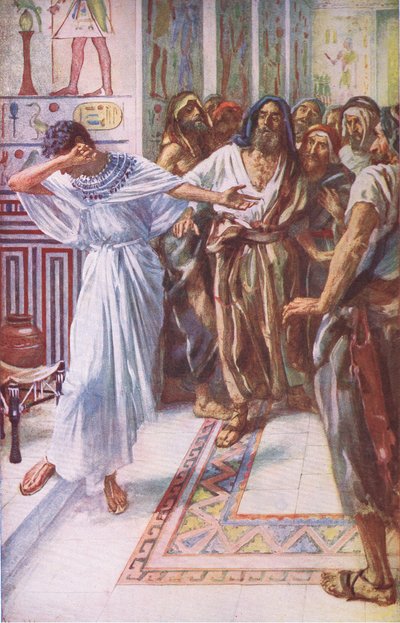 Joseph Known to His Brethren (Illustration from Pictures That Teach The Crown Series, 1920) by Harold Copping
