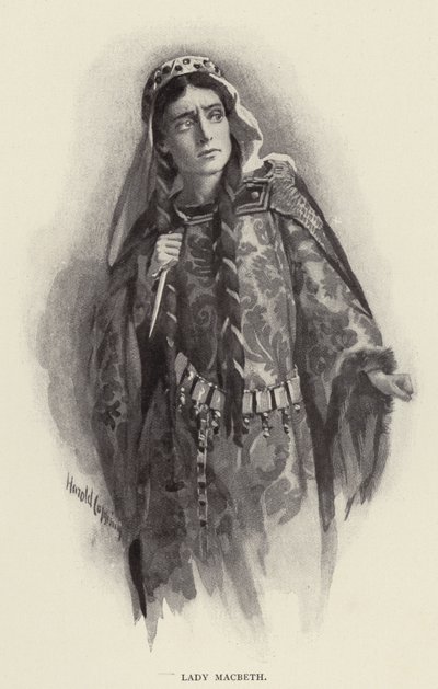 Lady Macbeth by Harold Copping