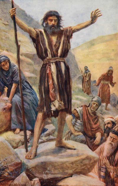 New Testament: John the Baptist by Harold Copping