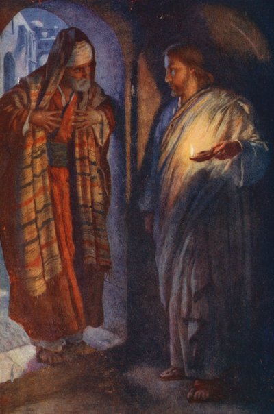New Testament: Nicodemus by Harold Copping