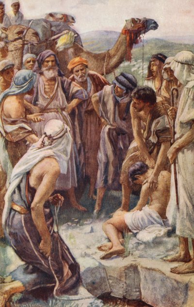 Old Testament: The Selling of Joseph by Harold Copping