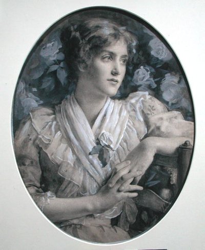 Portrait of a Lady by Harold Copping
