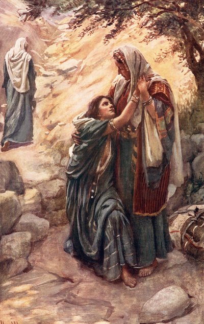 Ruth and Naomi by Harold Copping