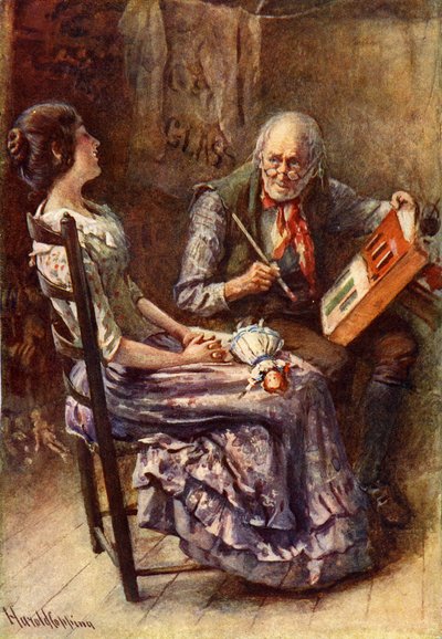 The Cricket On The Hearth by Charles Dickens by Harold Copping