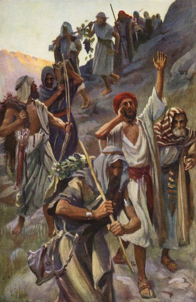 The Return of the Spies by Harold Copping