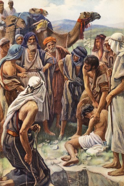 The Selling of Joseph by Harold Copping