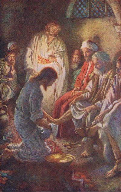 Washing the disciples