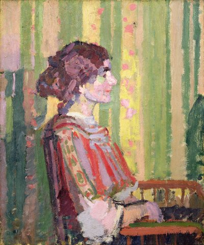 Mrs Robert Bevan by Harold Gilman