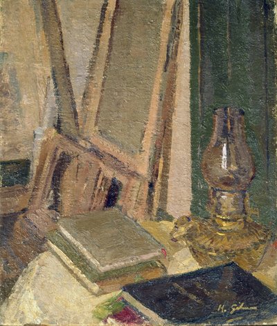 Studio Interior by Harold Gilman