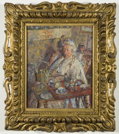 The Old Lady by Harold Gilman