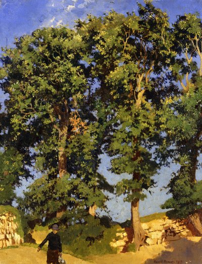 On the Way to Harvest by Harold Harvey